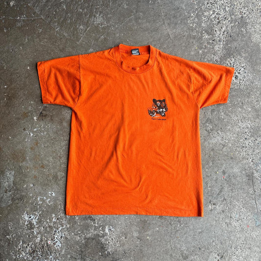 Orange ‘Tiger Cubs BSA’ Single Stitch Graphic T-Shirt