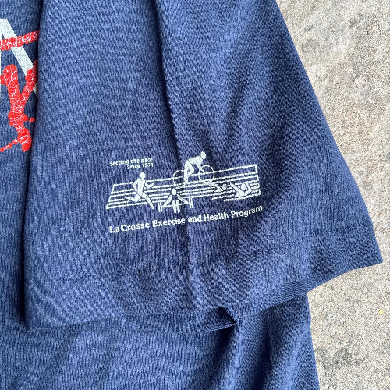 Vintage Navy Single Stitch ‘Born to Walk’ Graphic T-Shirt