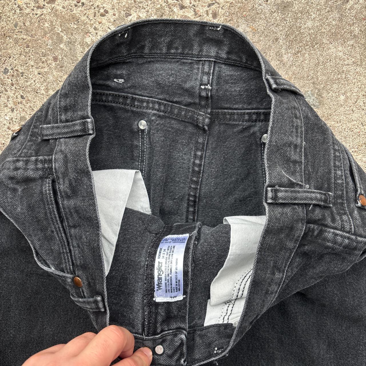 Black Wrangler jeans