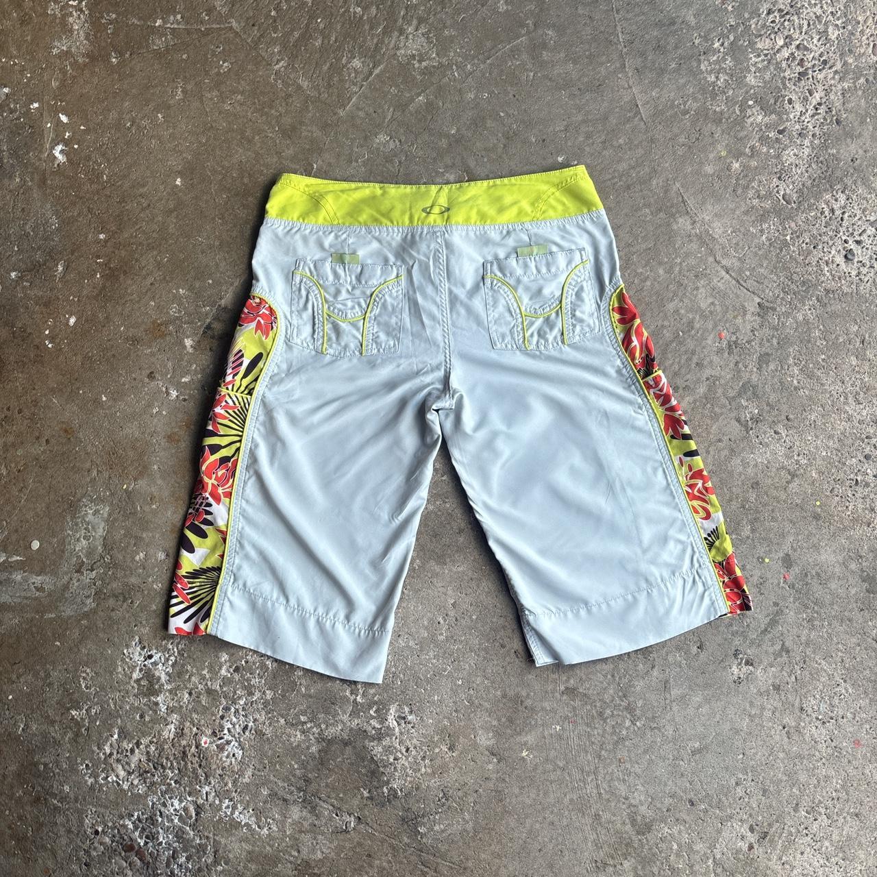Grey & Yellow Oakley Board Shorts