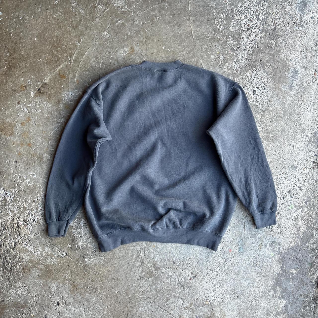 Grey Crewneck Graphic Lee Sweatshirt - L