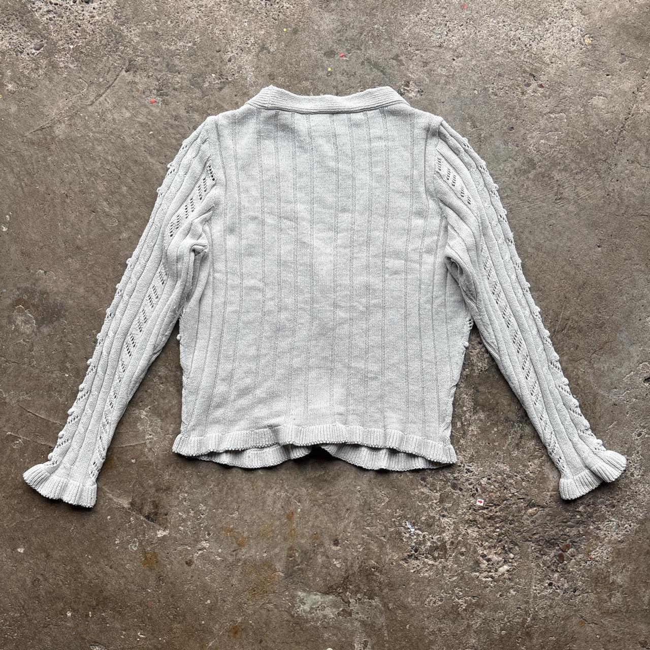 Grey ONLY knitted cardigan