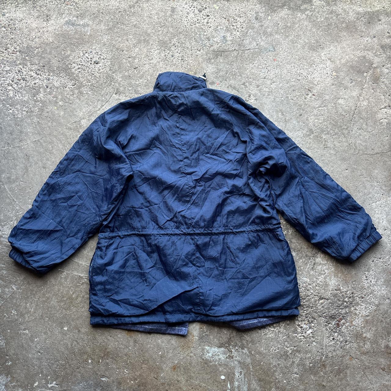 Vintage reversible Aztec pattern and blue jacket