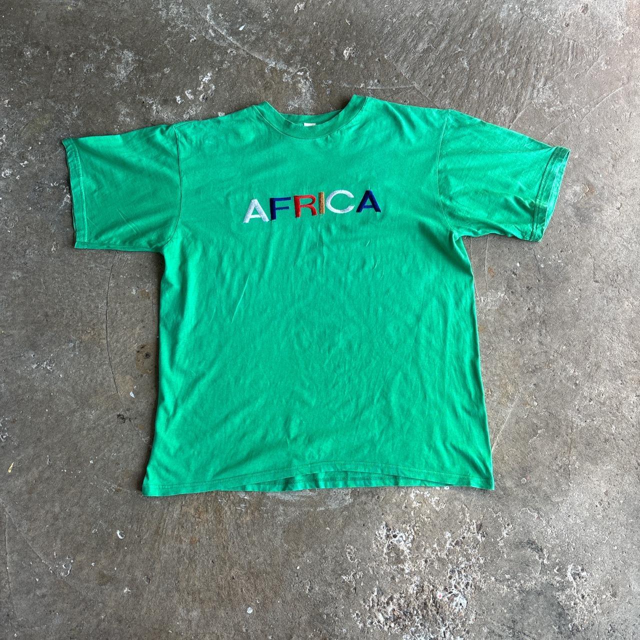 Green ‘Africa’ T-Shirt