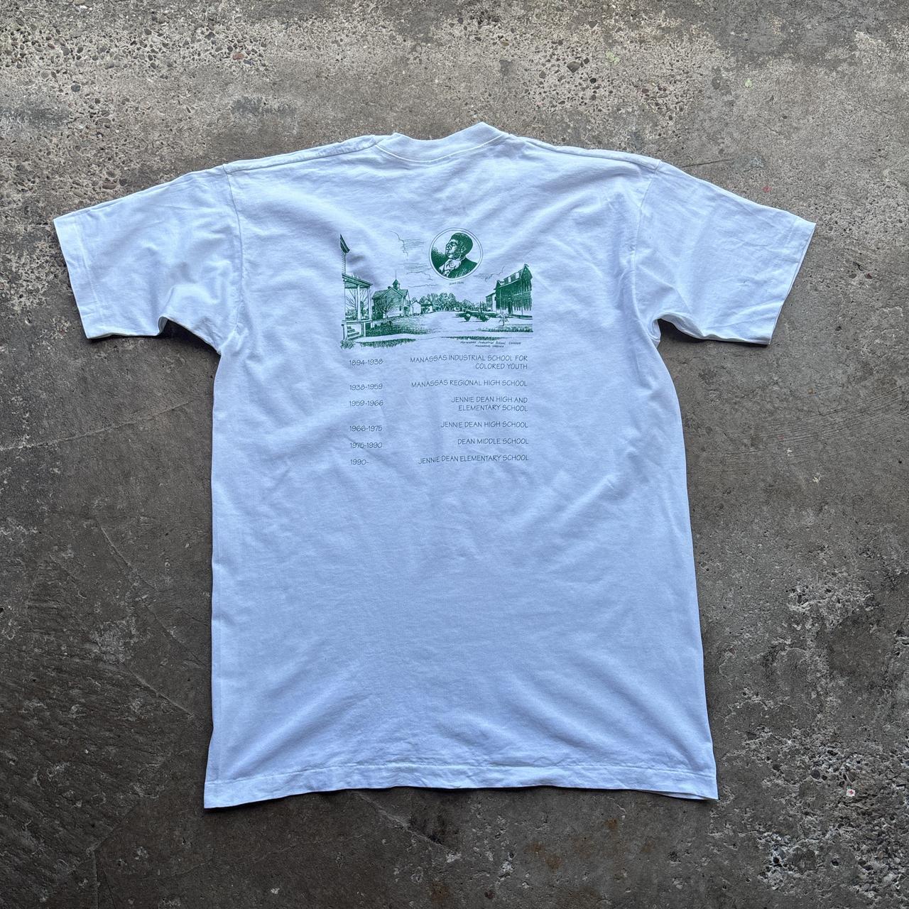 90s ‘Jennie Dean’ white single stitch tee - XXL
