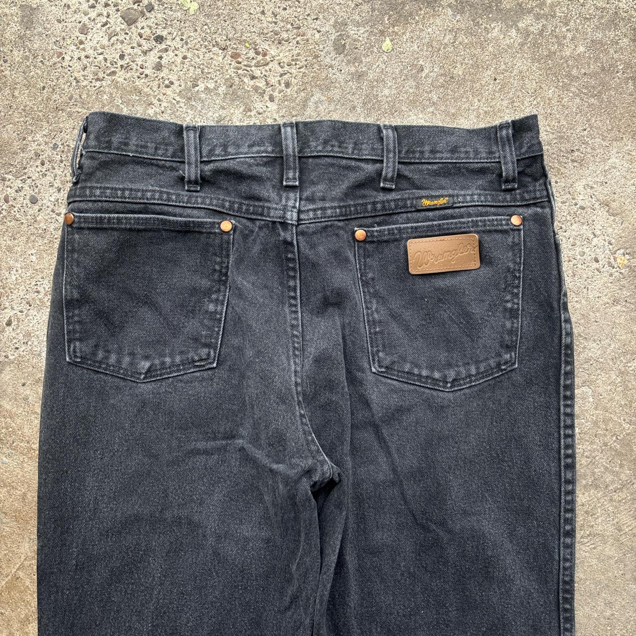 Black Wrangler jeans