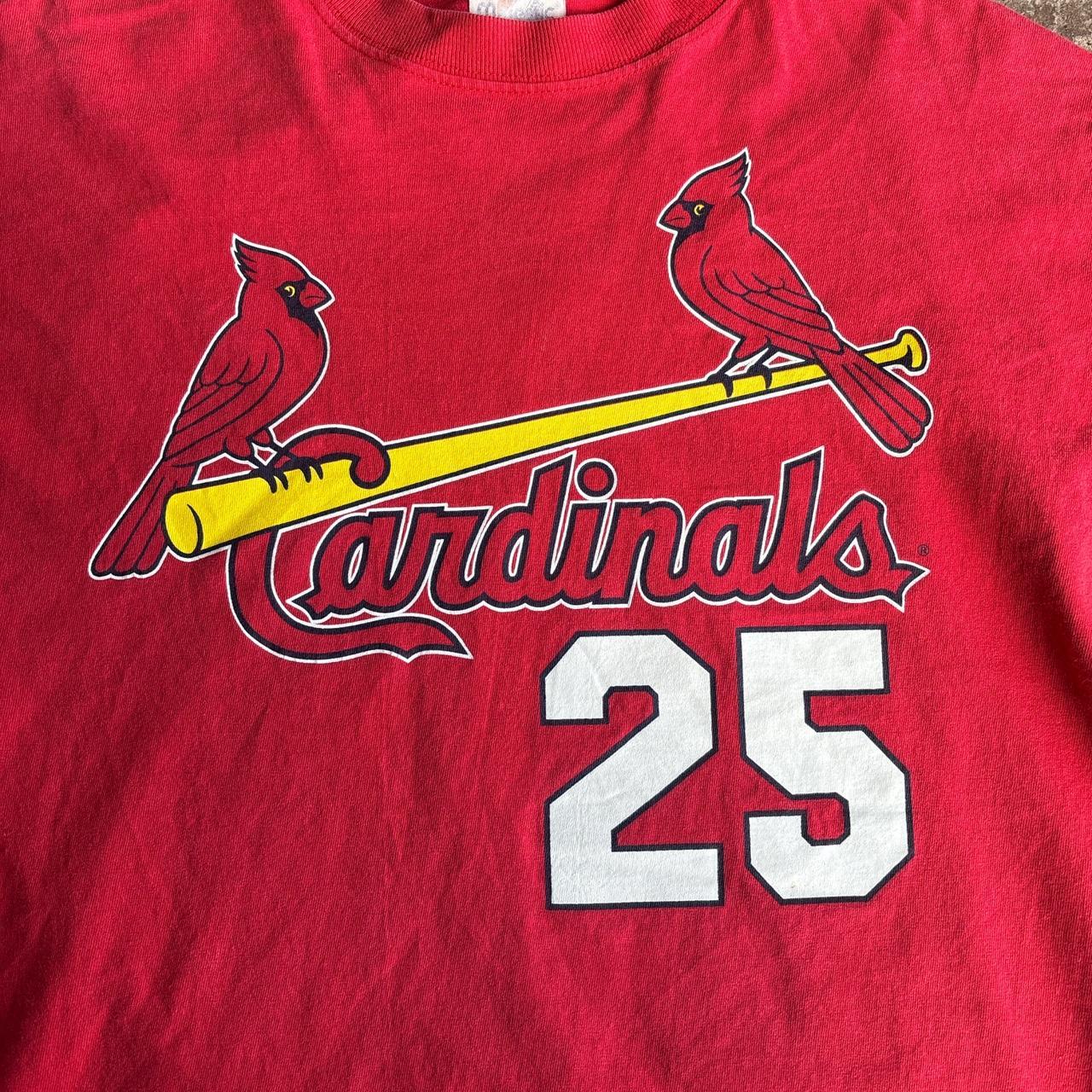 1998 St Louis Cardinals Red ‘McGwire’ MLB Baseball T-Shirt