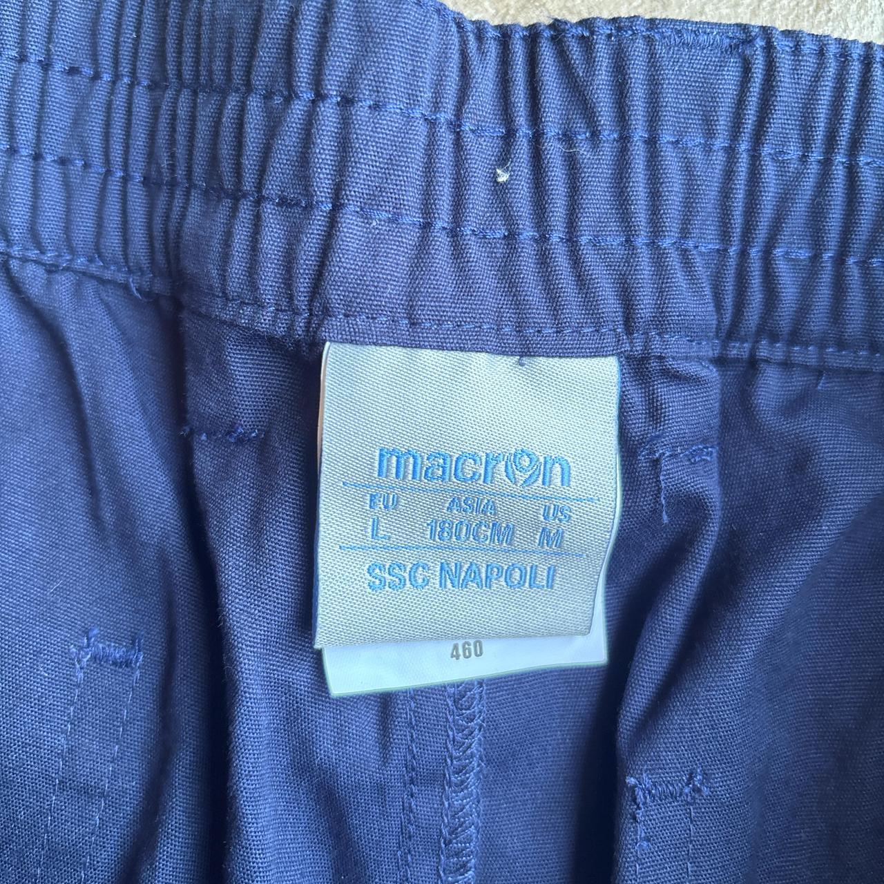 Navy Macron Napoli Shorts