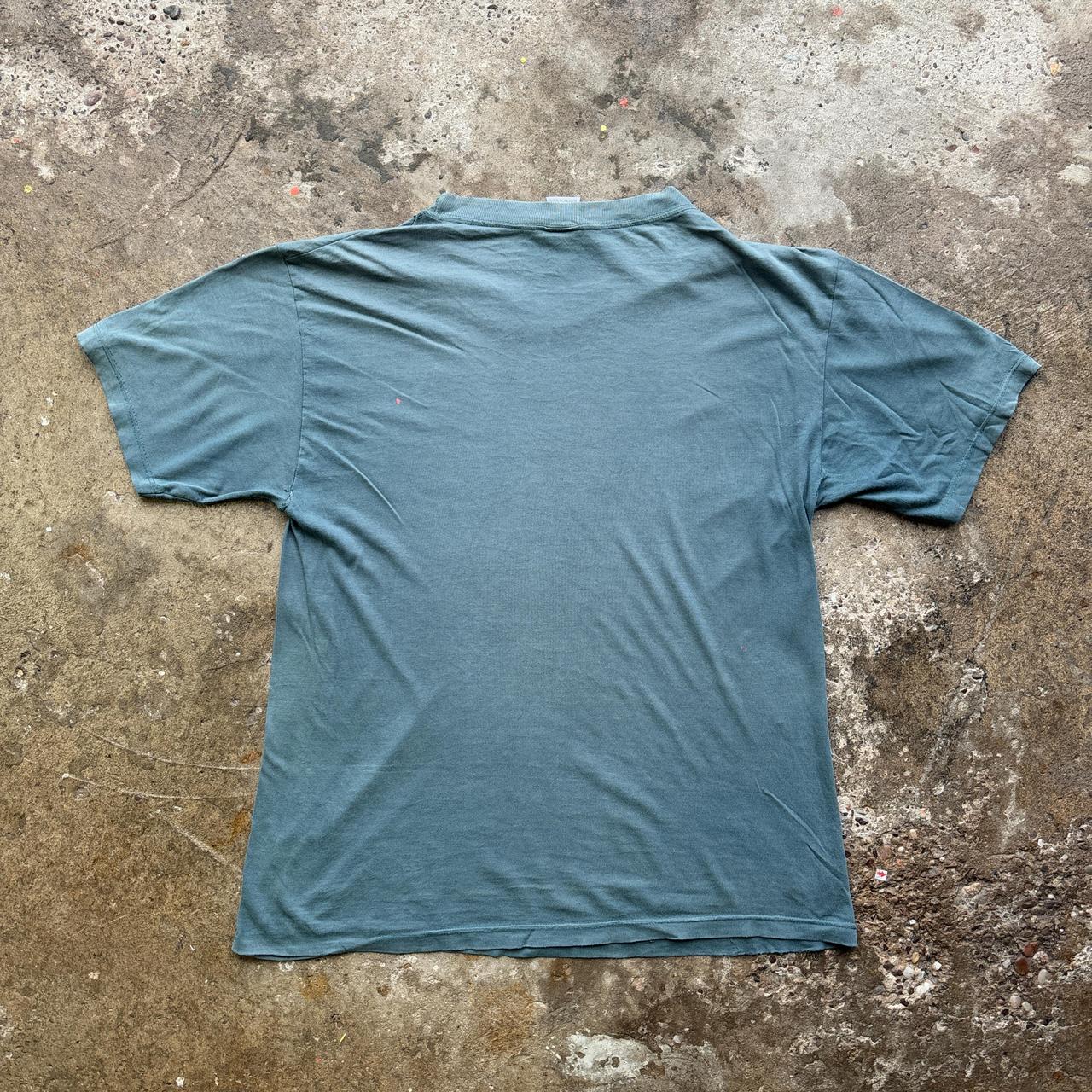 Vintage grey graphic t-shirt with Aqualand Astrology print