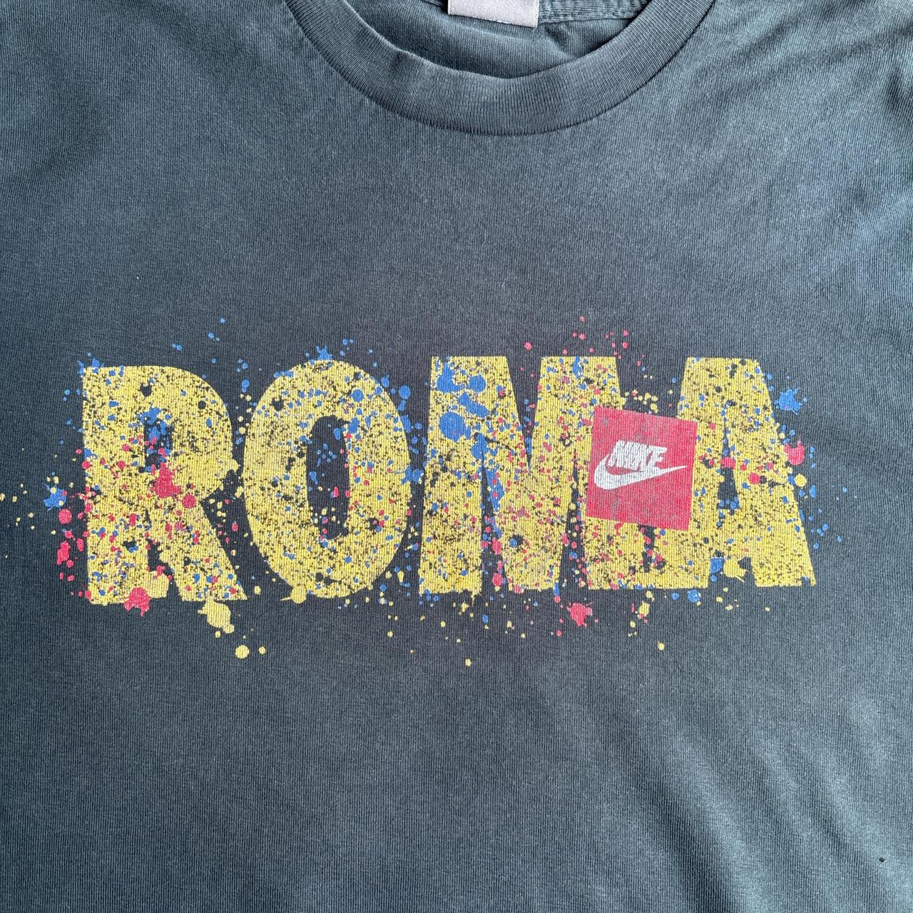 Black Nike Roma Football T-Shirt