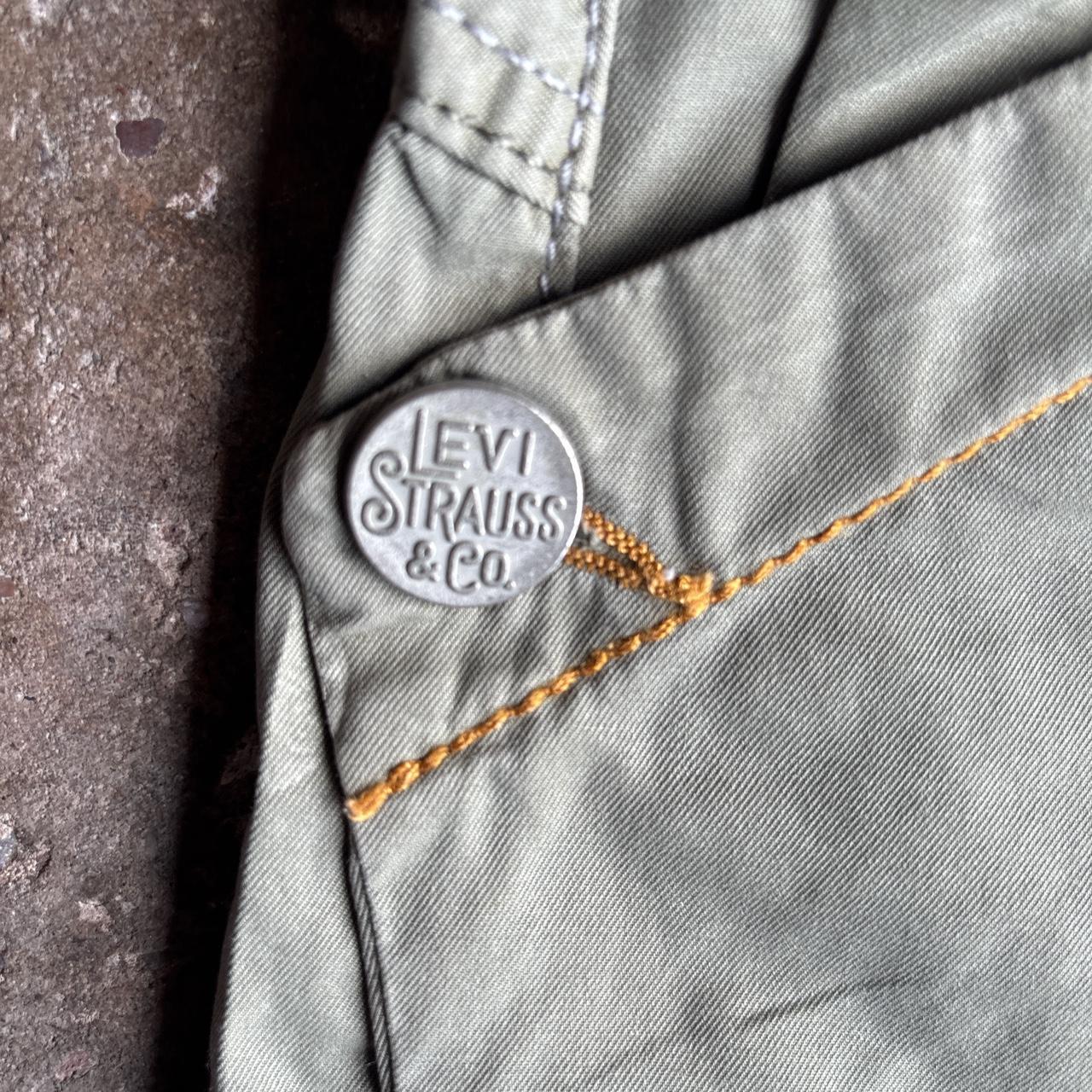 Khaki Levi's 100% Cotton Trousers