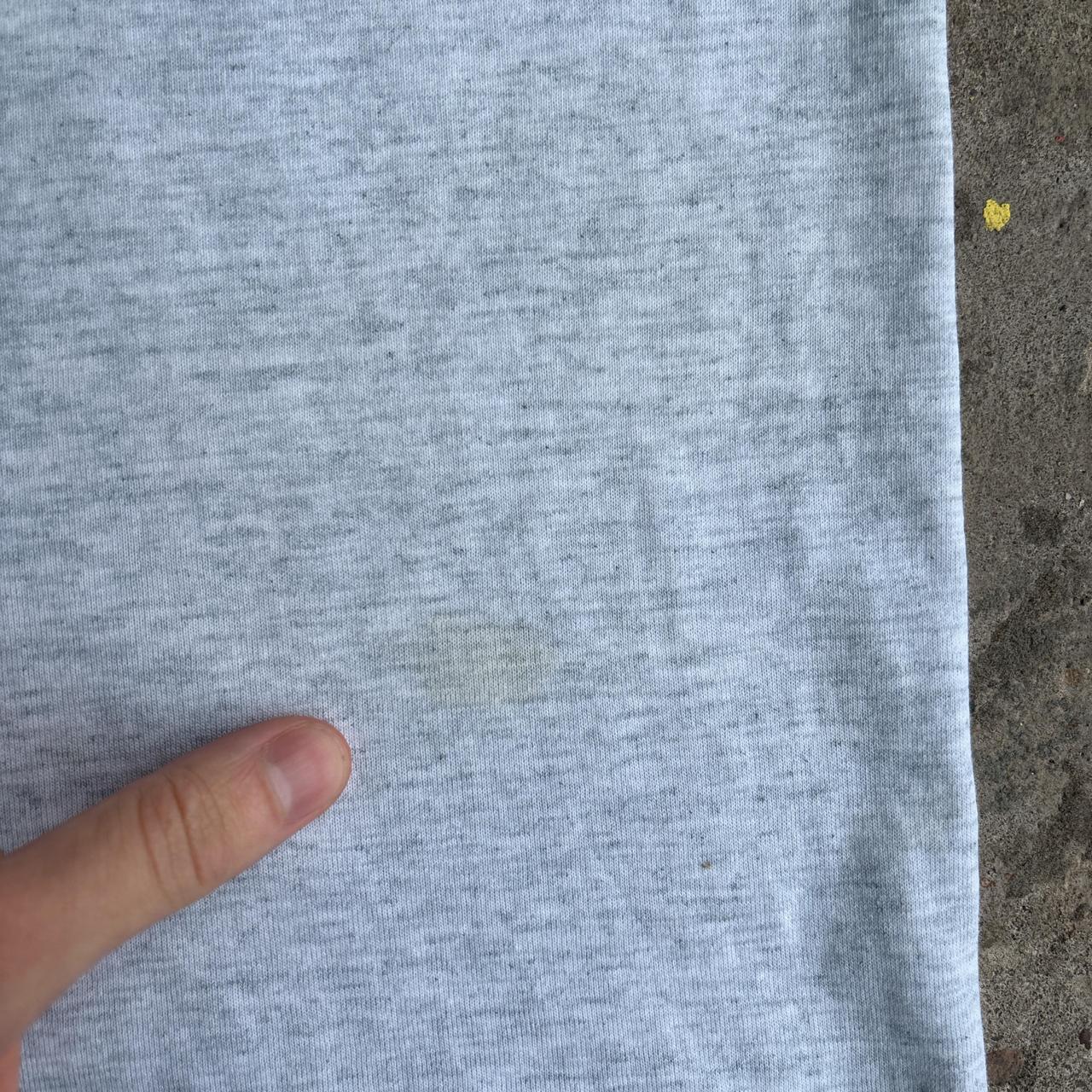 Vintage Grey Single Stitch Train Graphic T-Shirt - Large