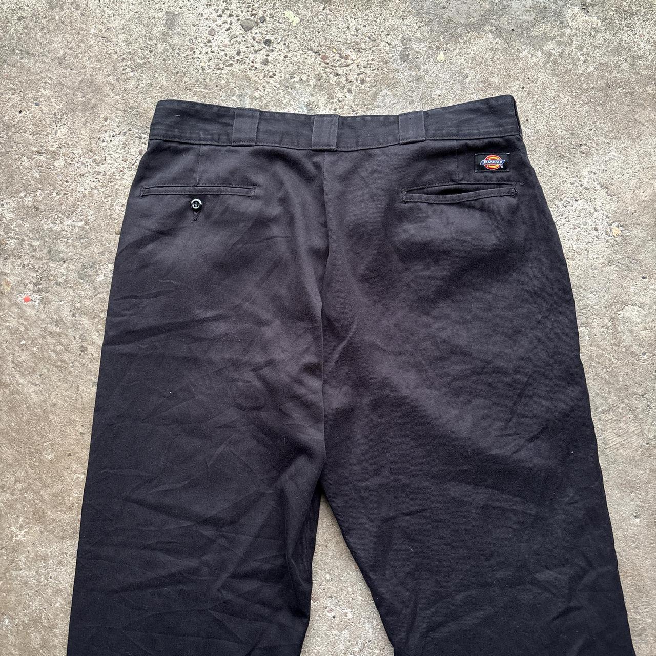 Black Dickies 874 straight leg cotton trousers