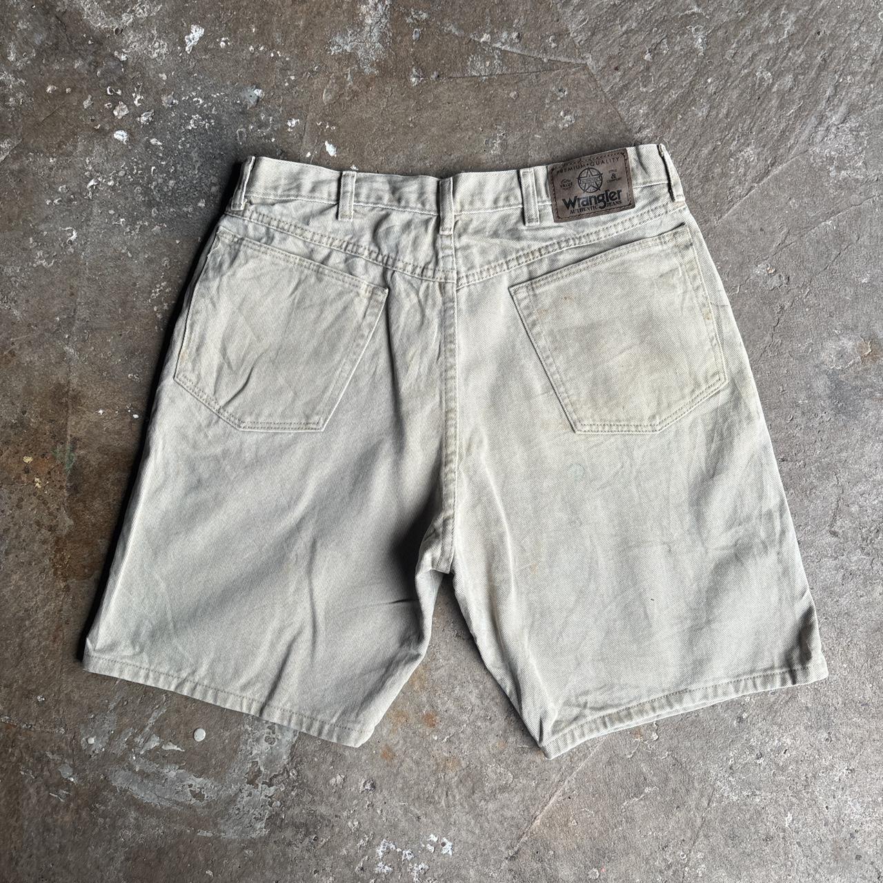 100% Cotton Tan Wrangler Workwear Shorts
