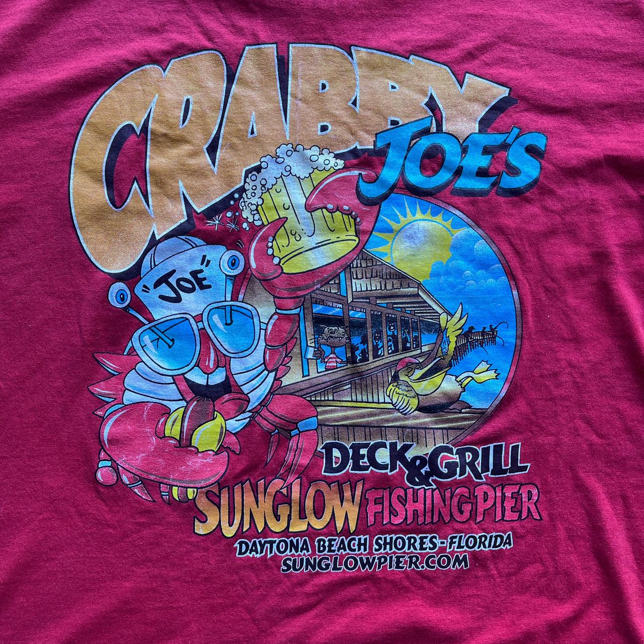 Crabby Joe’s’ Vintage Red Beer T-Shirt