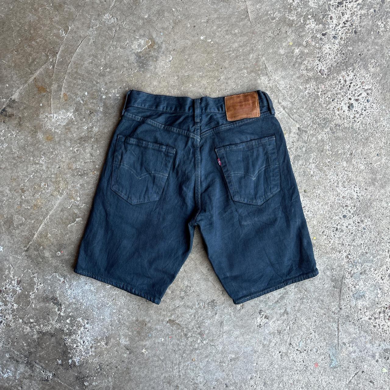 Dark Navy Levi Strauss Jean Shorts