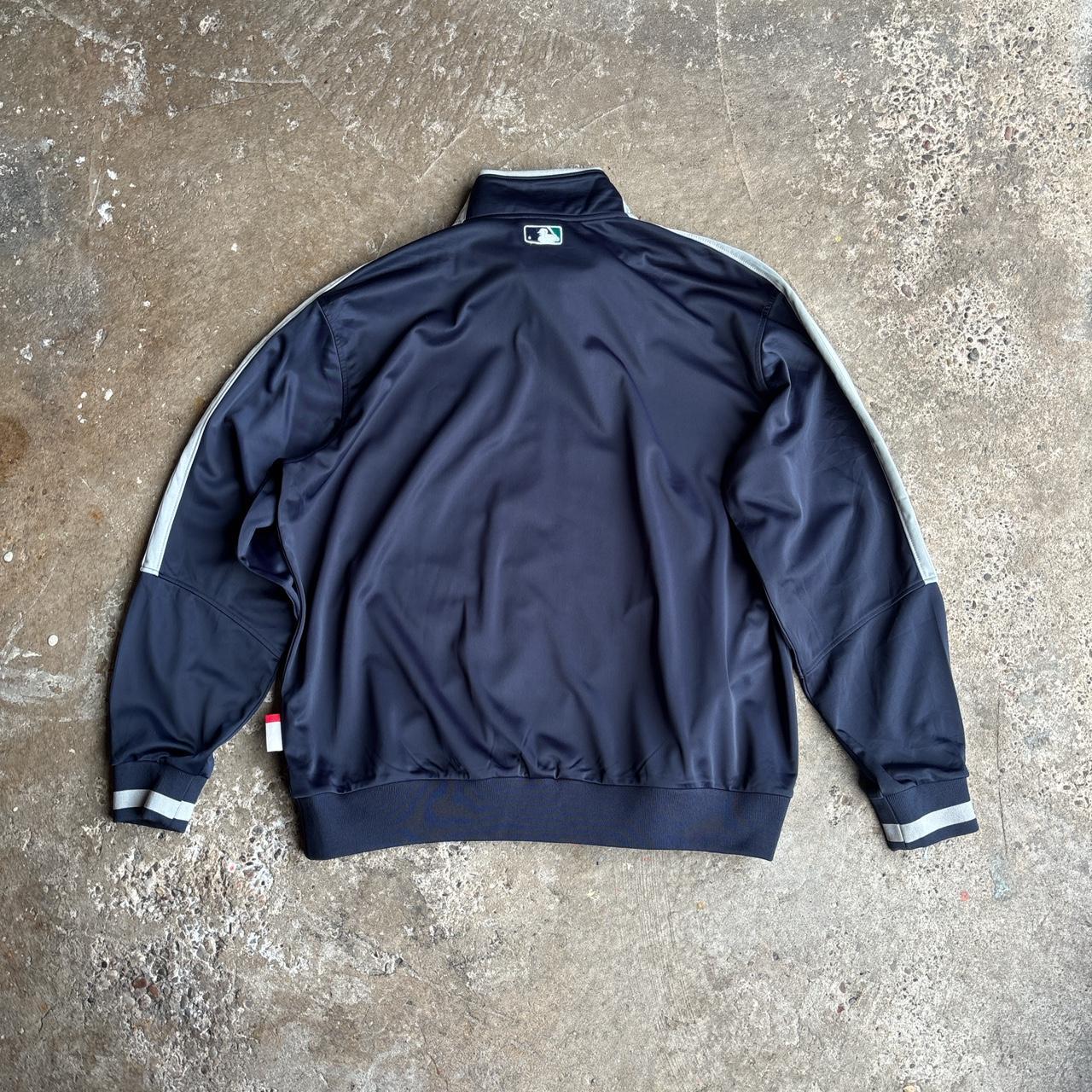 Navy Seattle Mariners Majestic Athletic Tracksuit Jacket