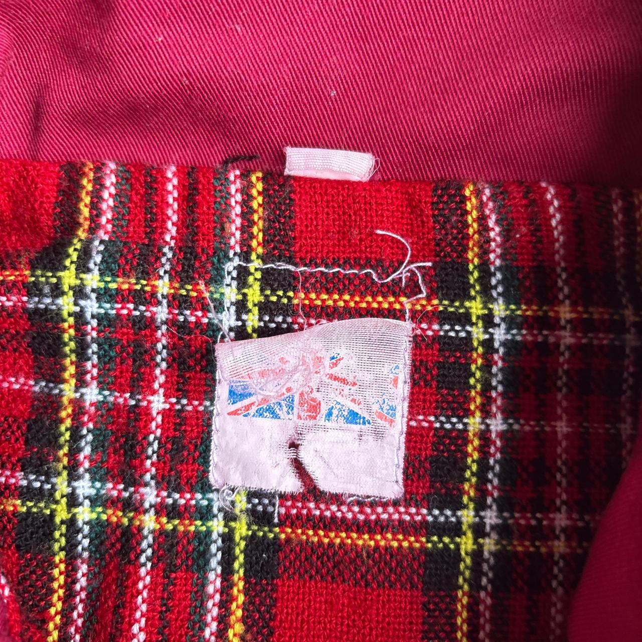Vintage Red Harrington Jacket - L