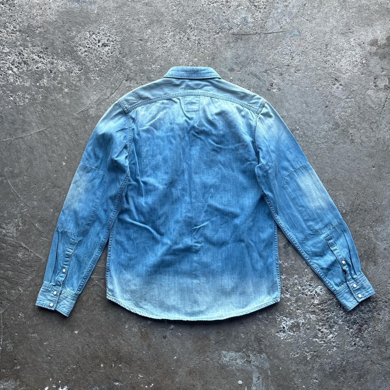 Light blue denim G-Star Raw western shirt