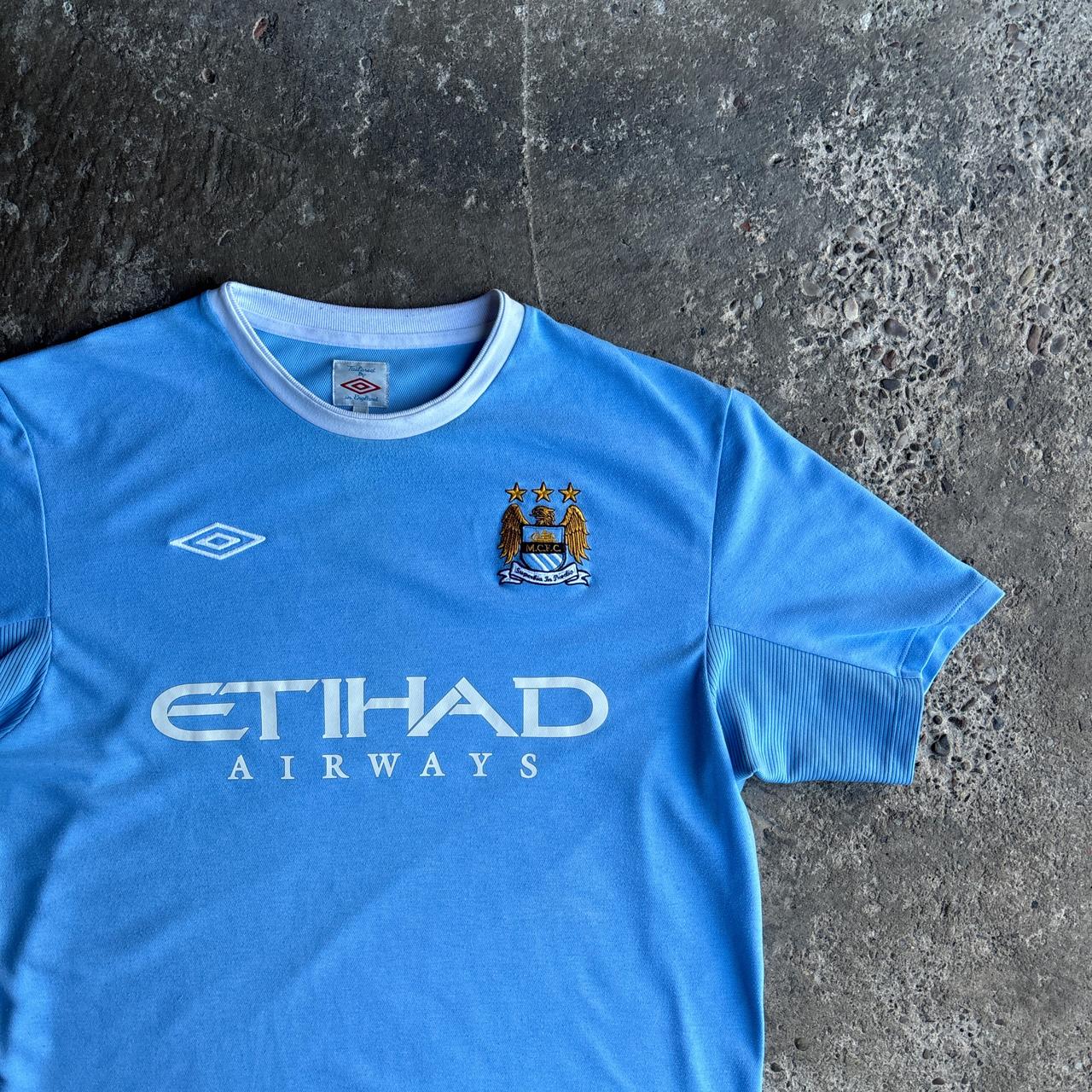 Manchester City 2009/10 Umbro Home Shirt - XL