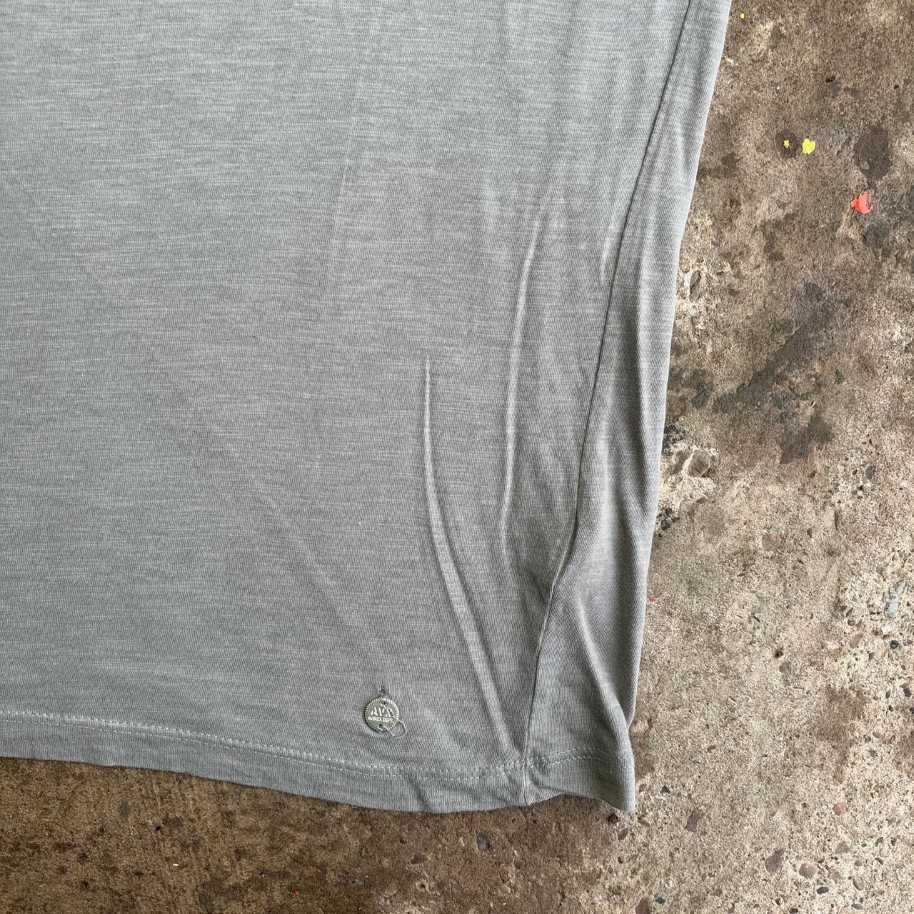 Grey Avirex graphic tee