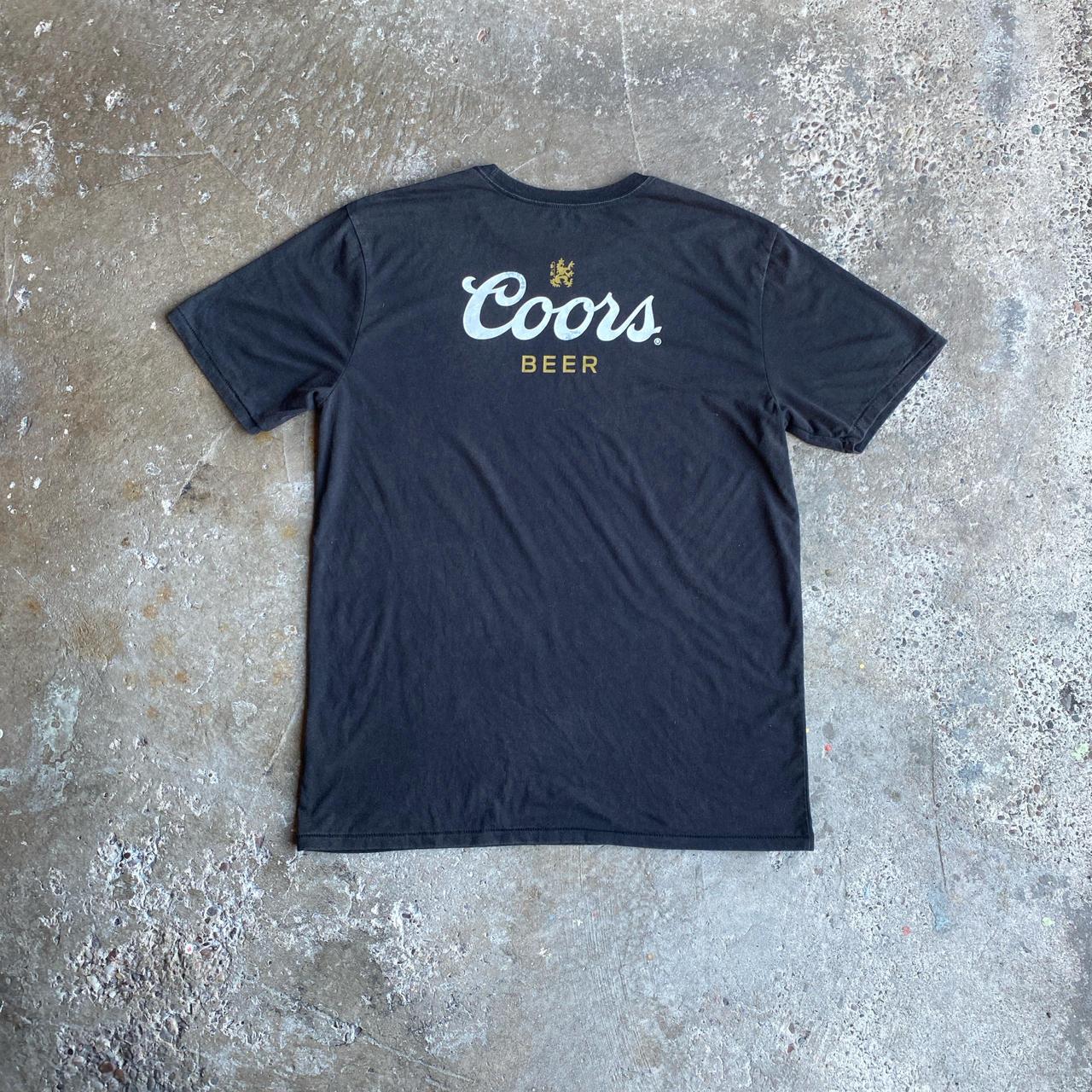Black Coors Light Graphic T-Shirt - 2XL