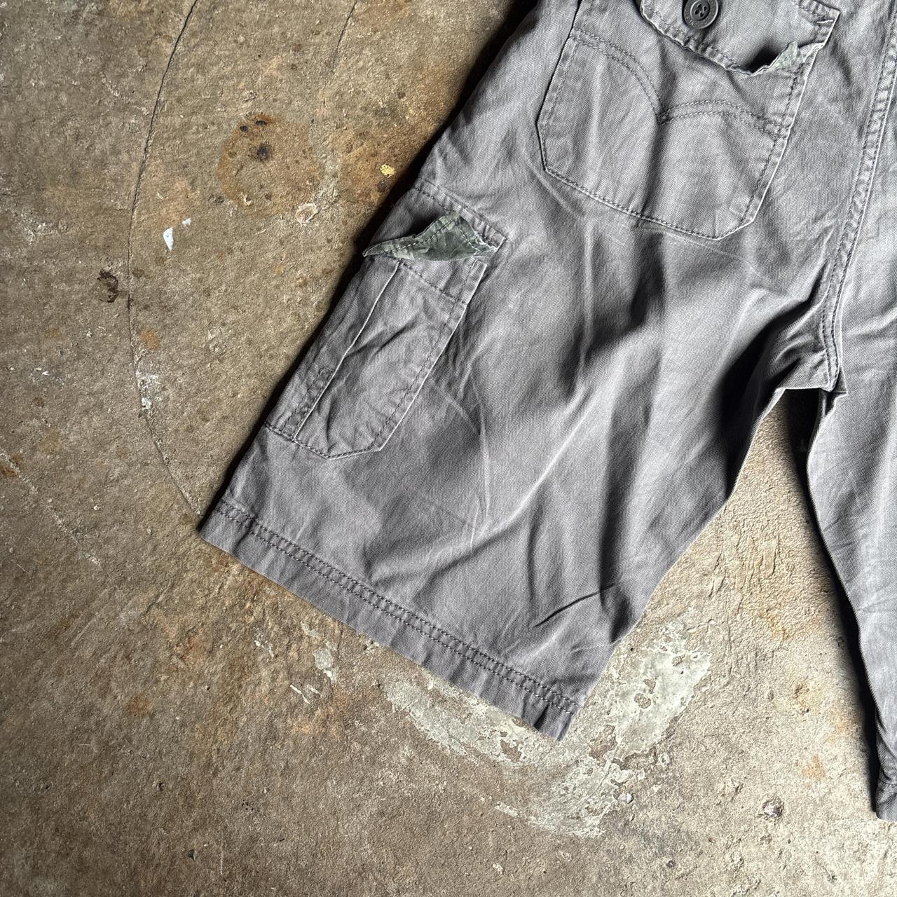 Grey Cotton Levi’s Cargo Shorts