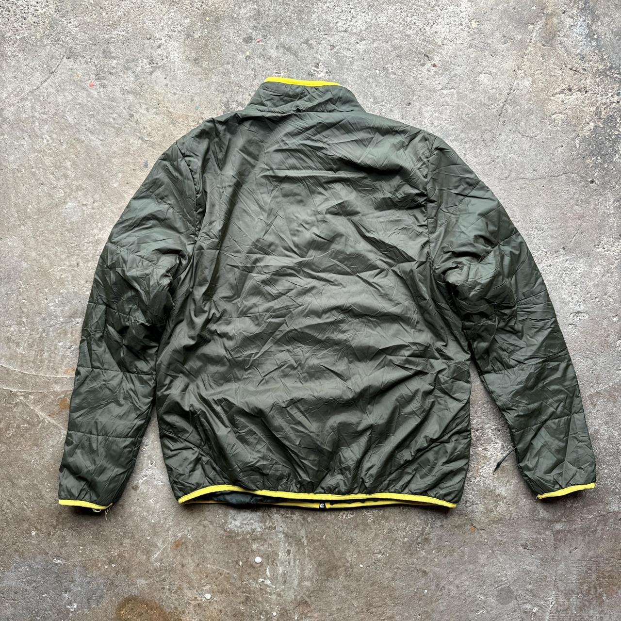Khaki puffer jacket