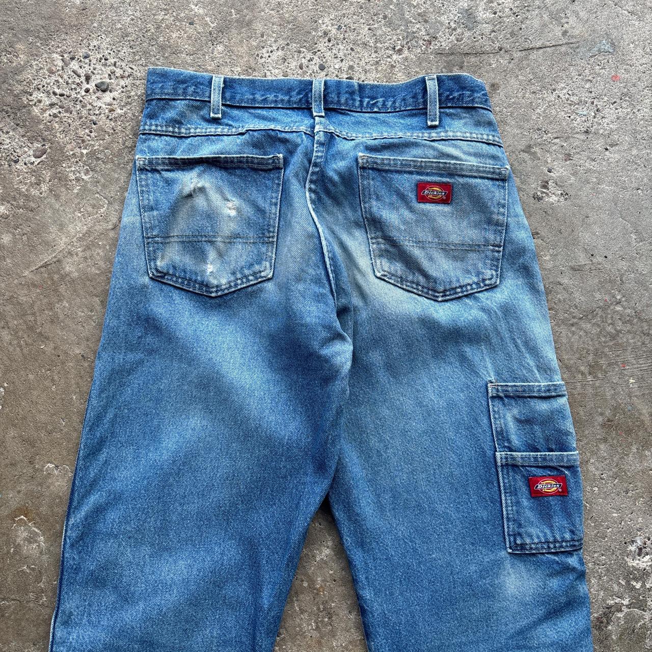 Distressed Dickies Double Knee Jeans - W33