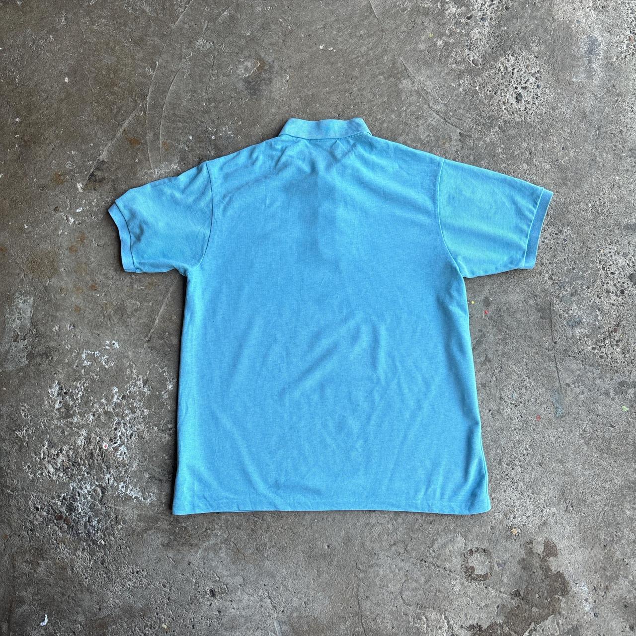Bright Blue Lacoste Polo Shirt