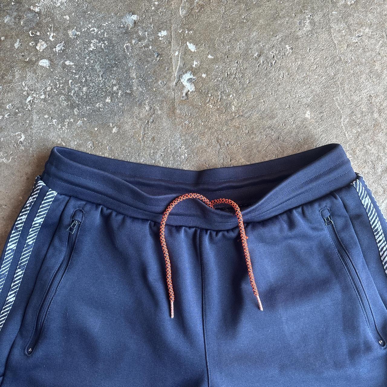 Navy Adidas Tracksuit Shorts