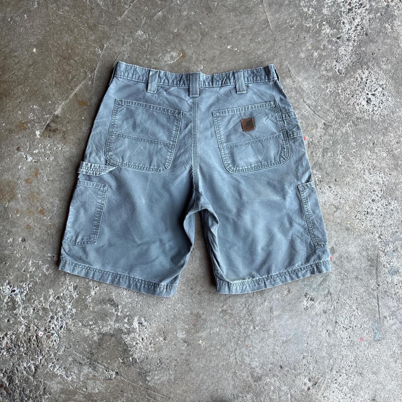 Grey Carhartt Carpenter Shorts - W34