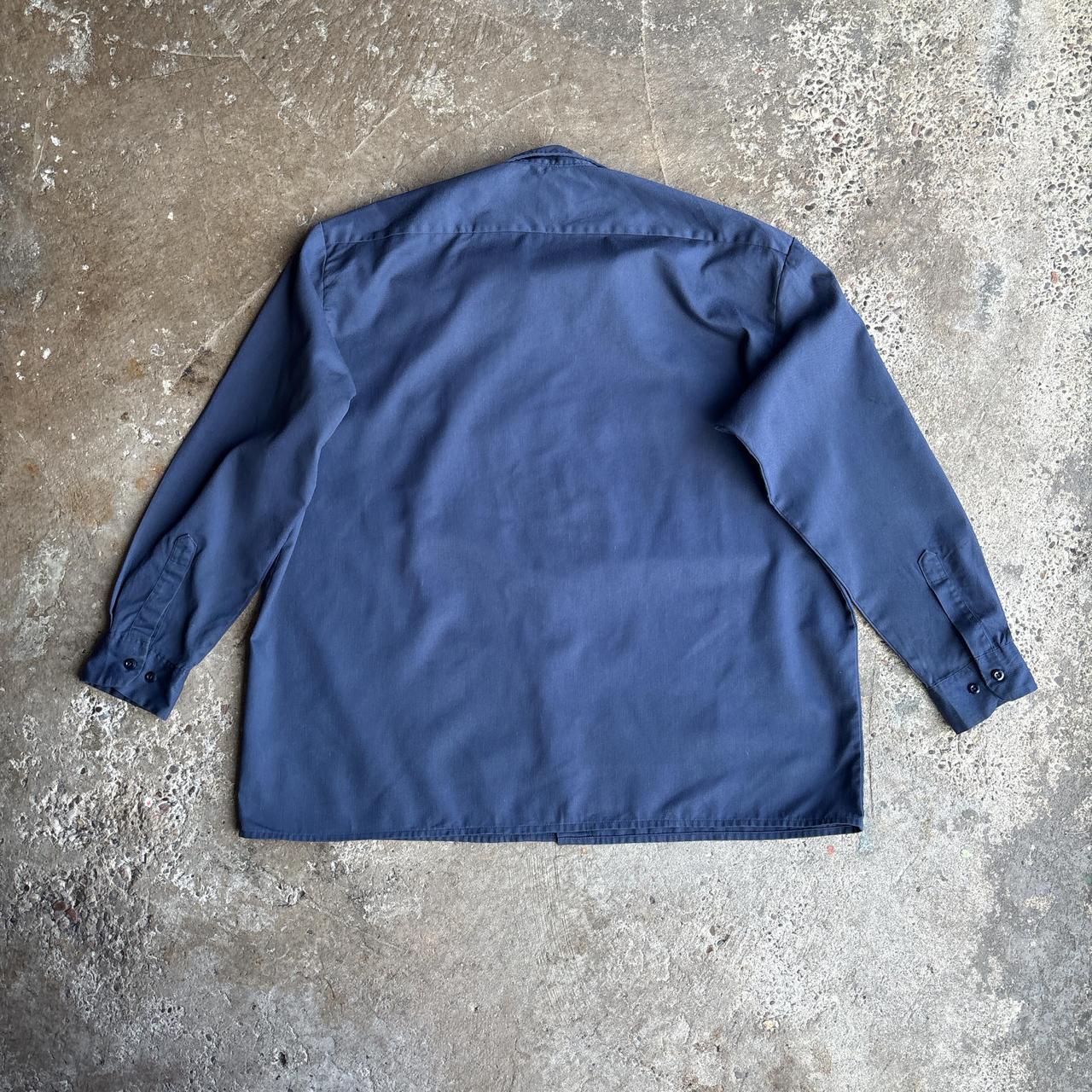 Navy Blue Dickies Work Shirt - 2XL