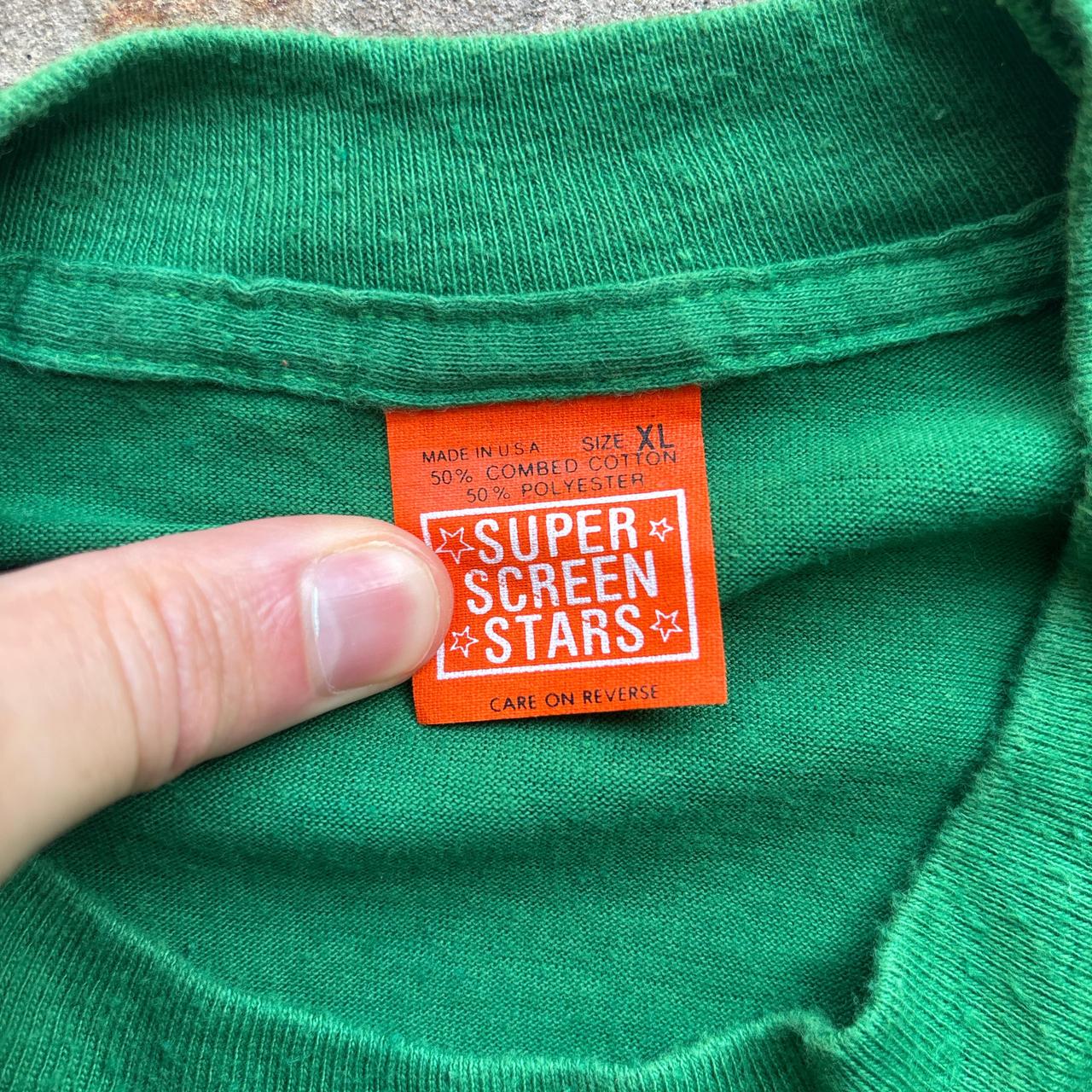 Vintage Green Single Stitch Graphic T-Shirt