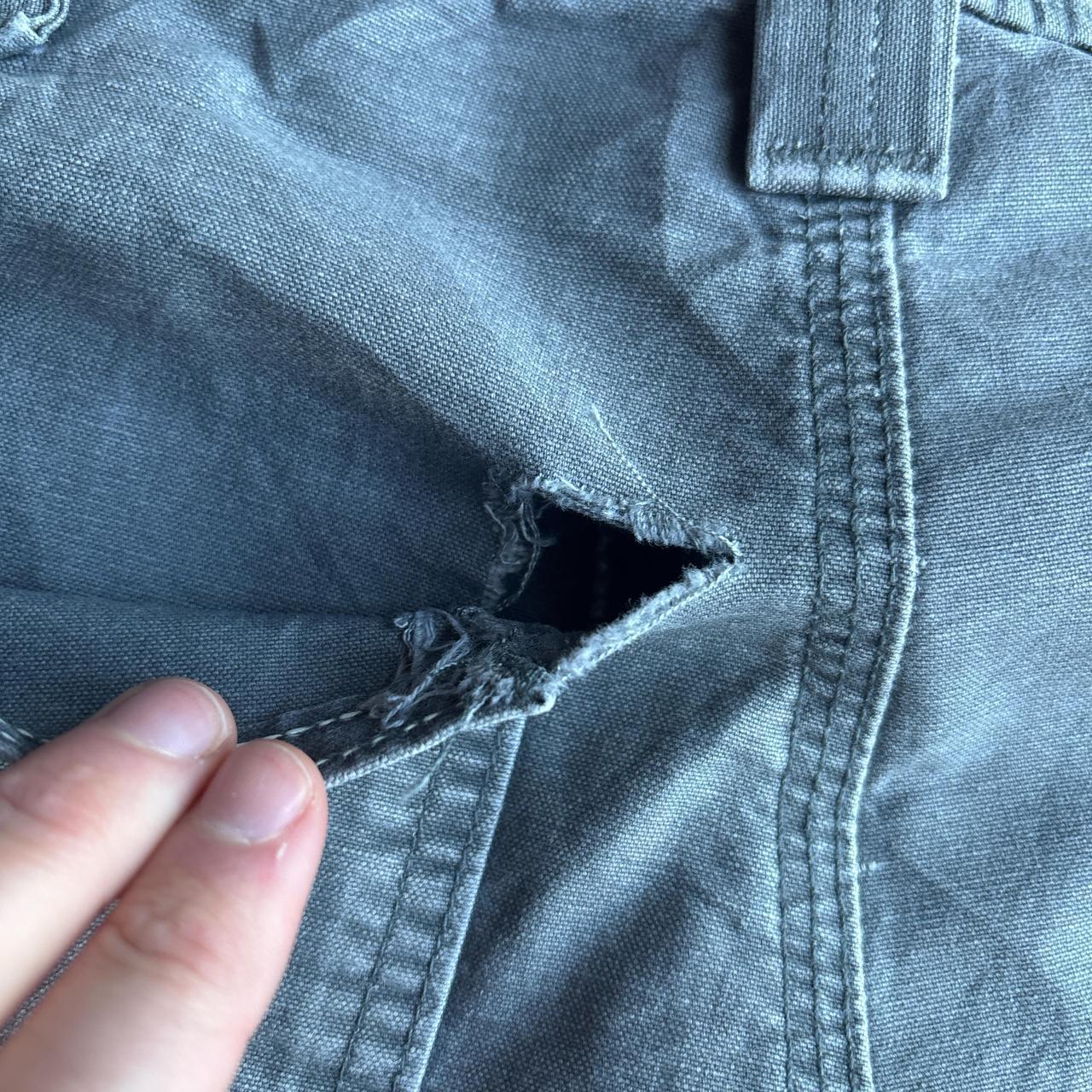 Grey Carhartt Carpenter Shorts - W34