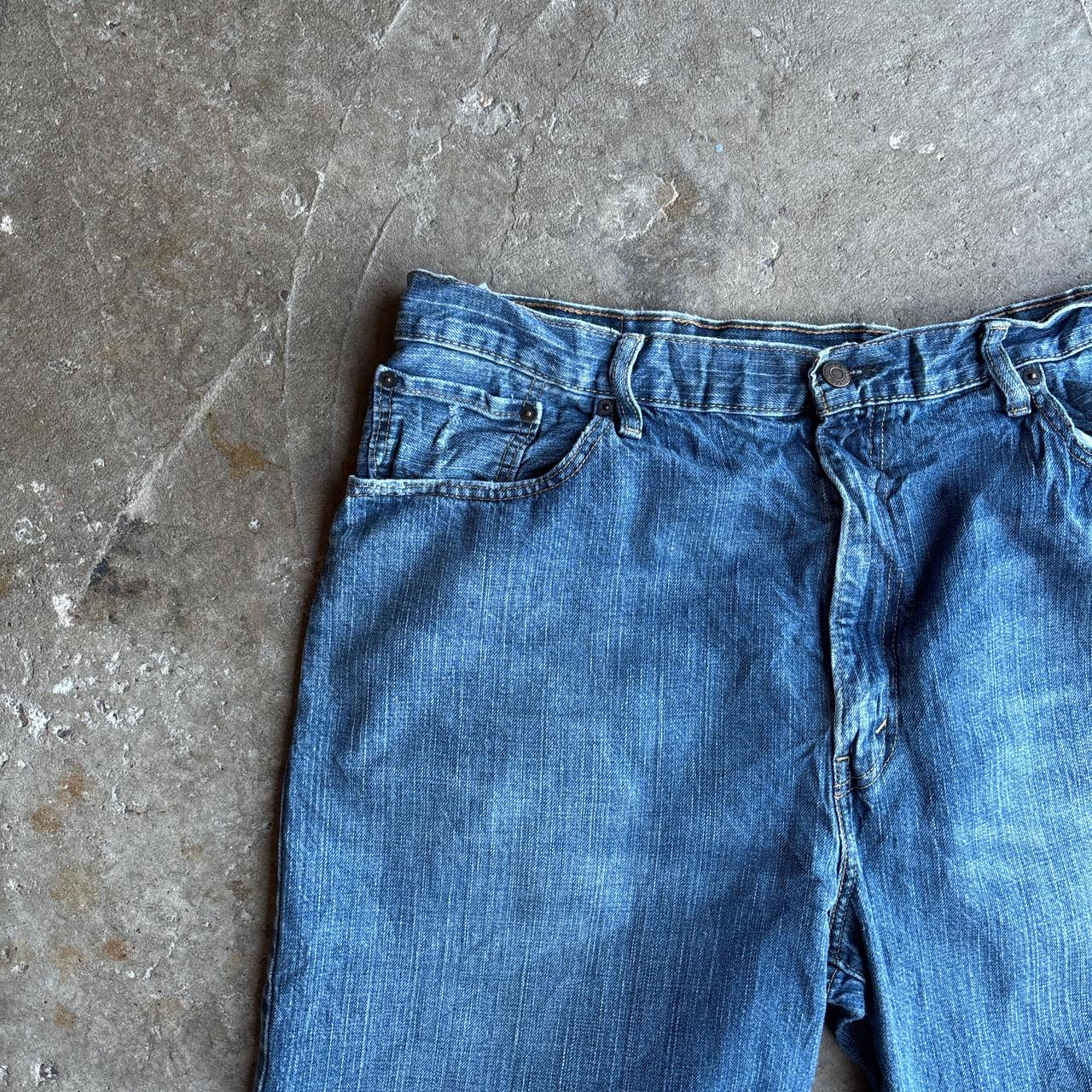 Levi’s 469 Blue Denim Jean Shorts (Jorts)