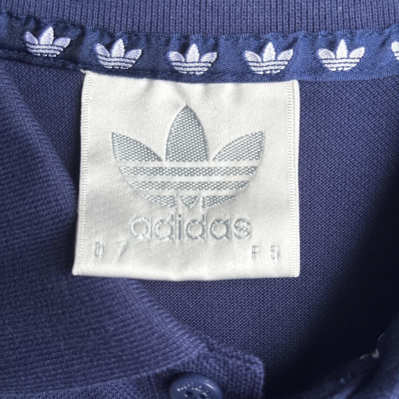 Vintage Navy Adidas Polo Shirt