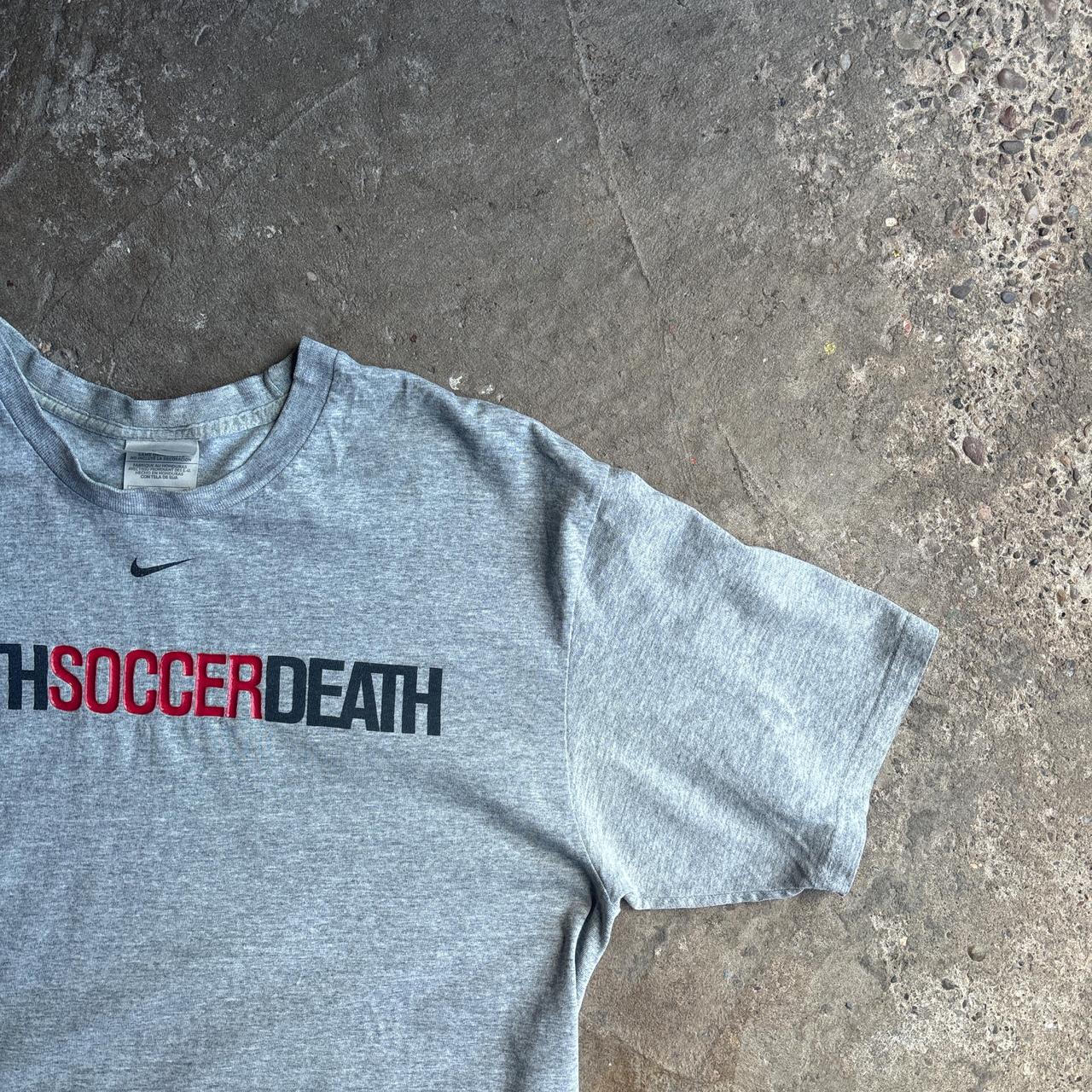 00’s Nike ‘Birth Soccer Death’ Graphic T-Shirt