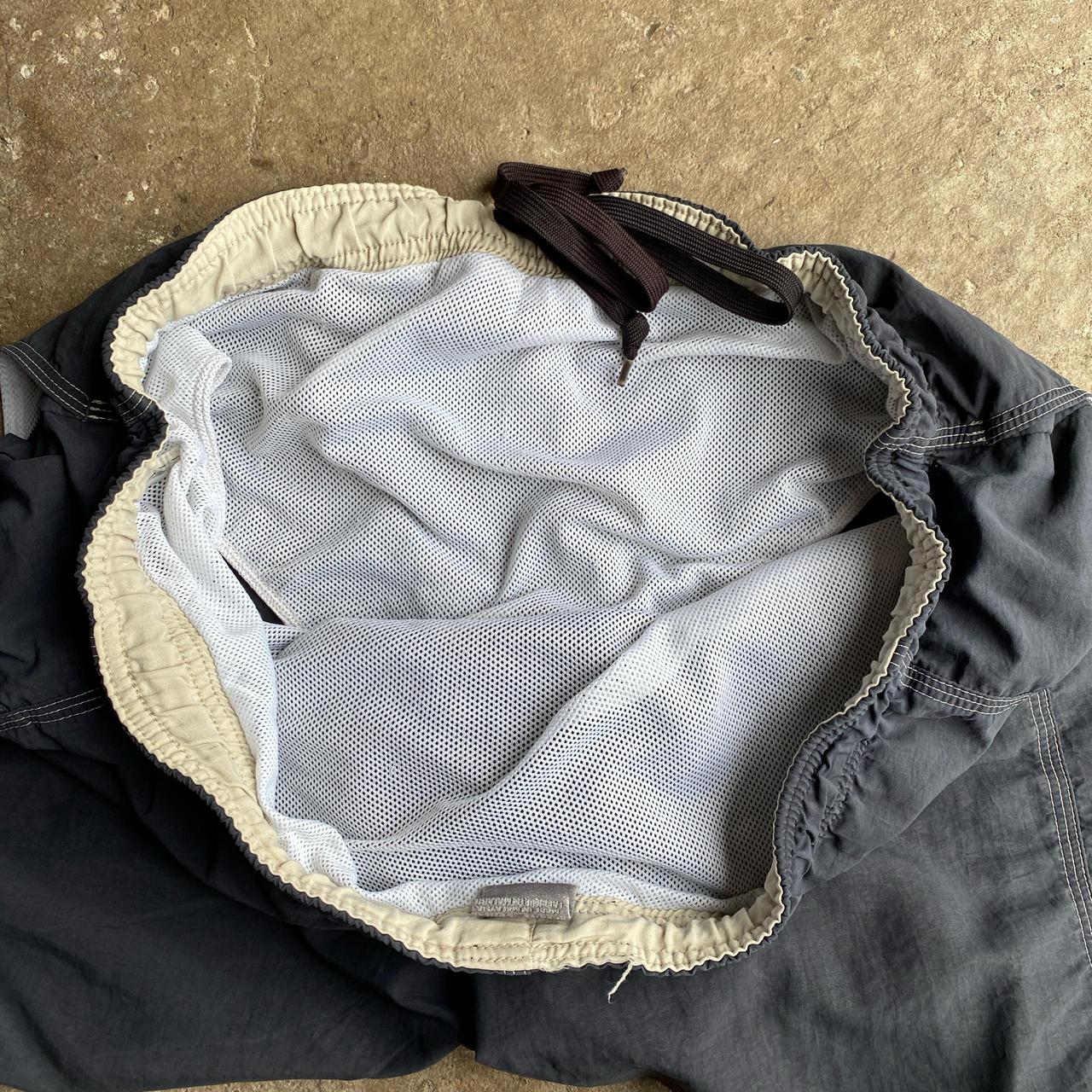 Vintage Grey Nike Swimming Shorts - L