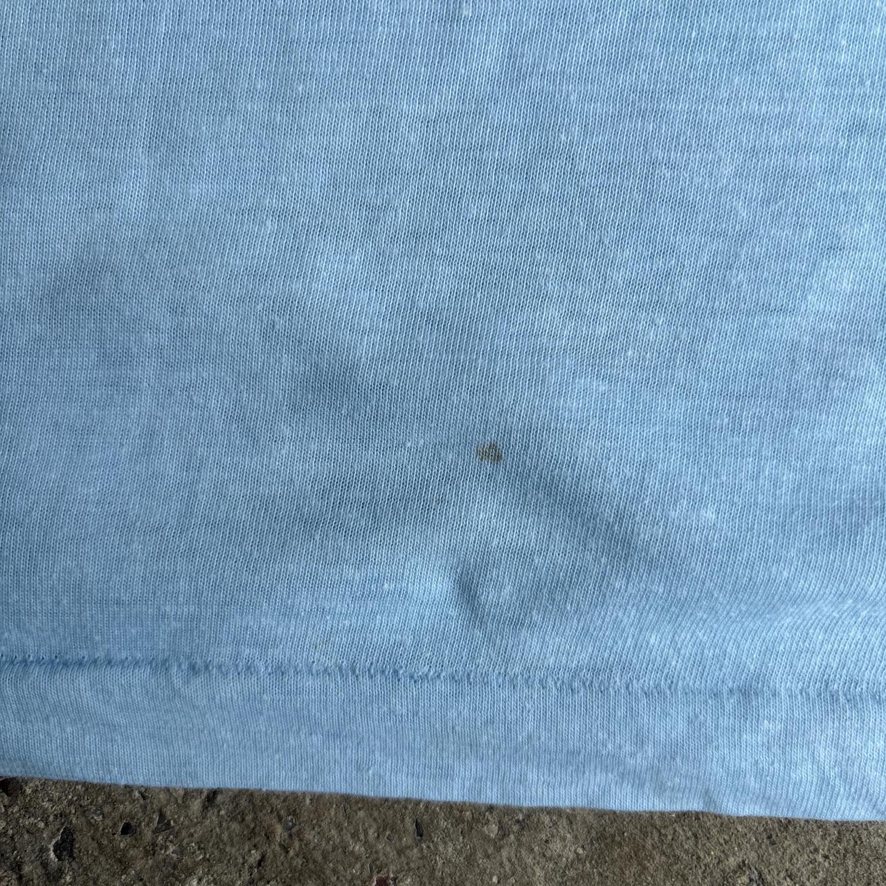 Light Blue Vintage Single Stitch Graphic T-Shirt