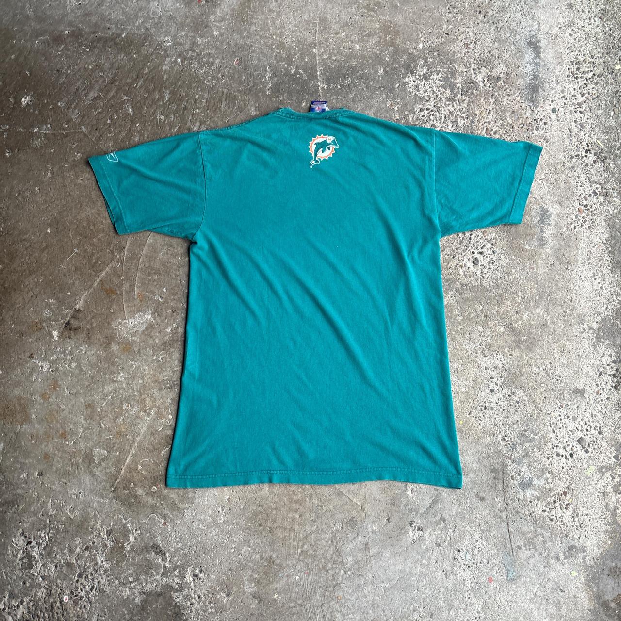 Teal Miami Dolphins Graphic T-Shirt - M