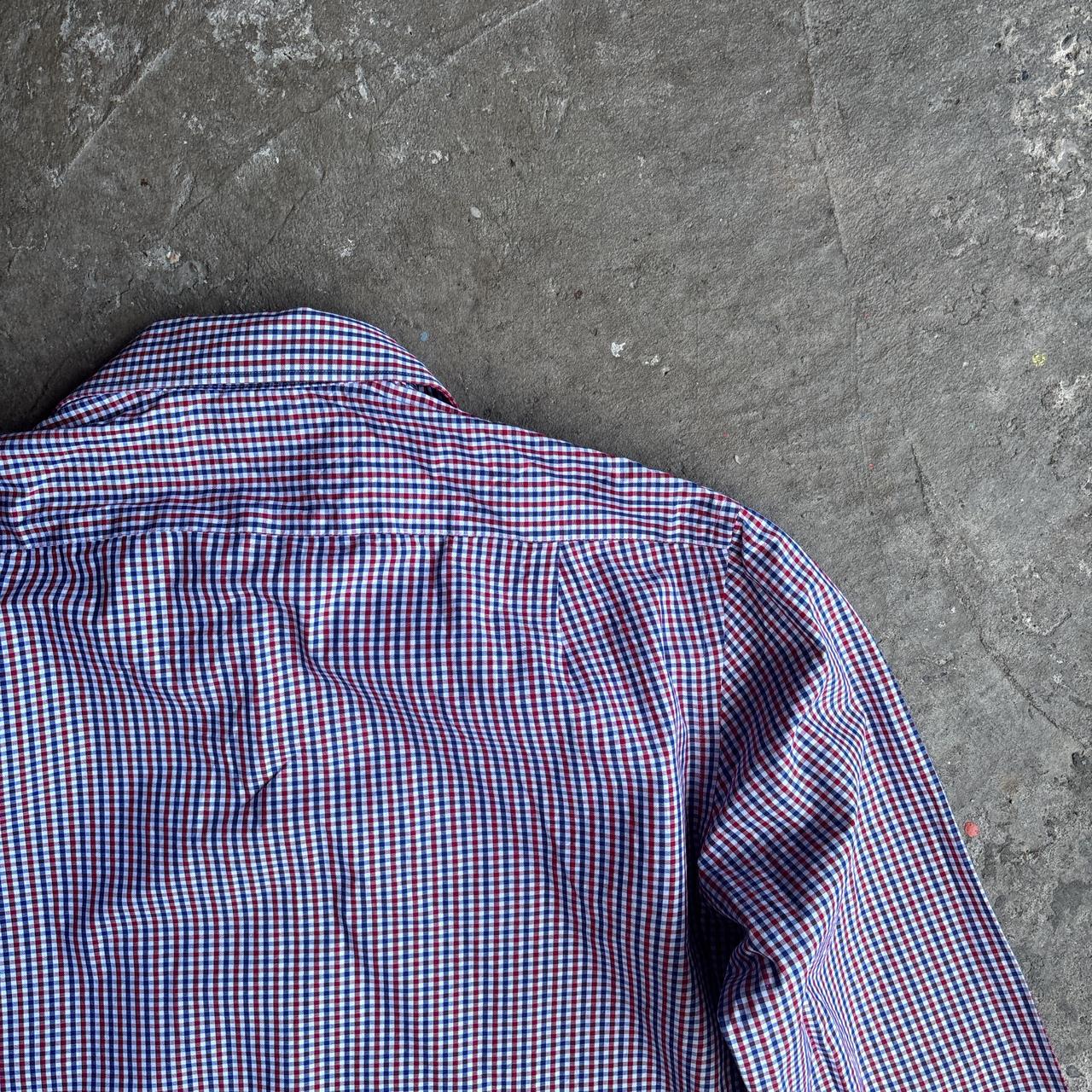 Red & Blue Gingham Tommy Hilfiger Shirt - L