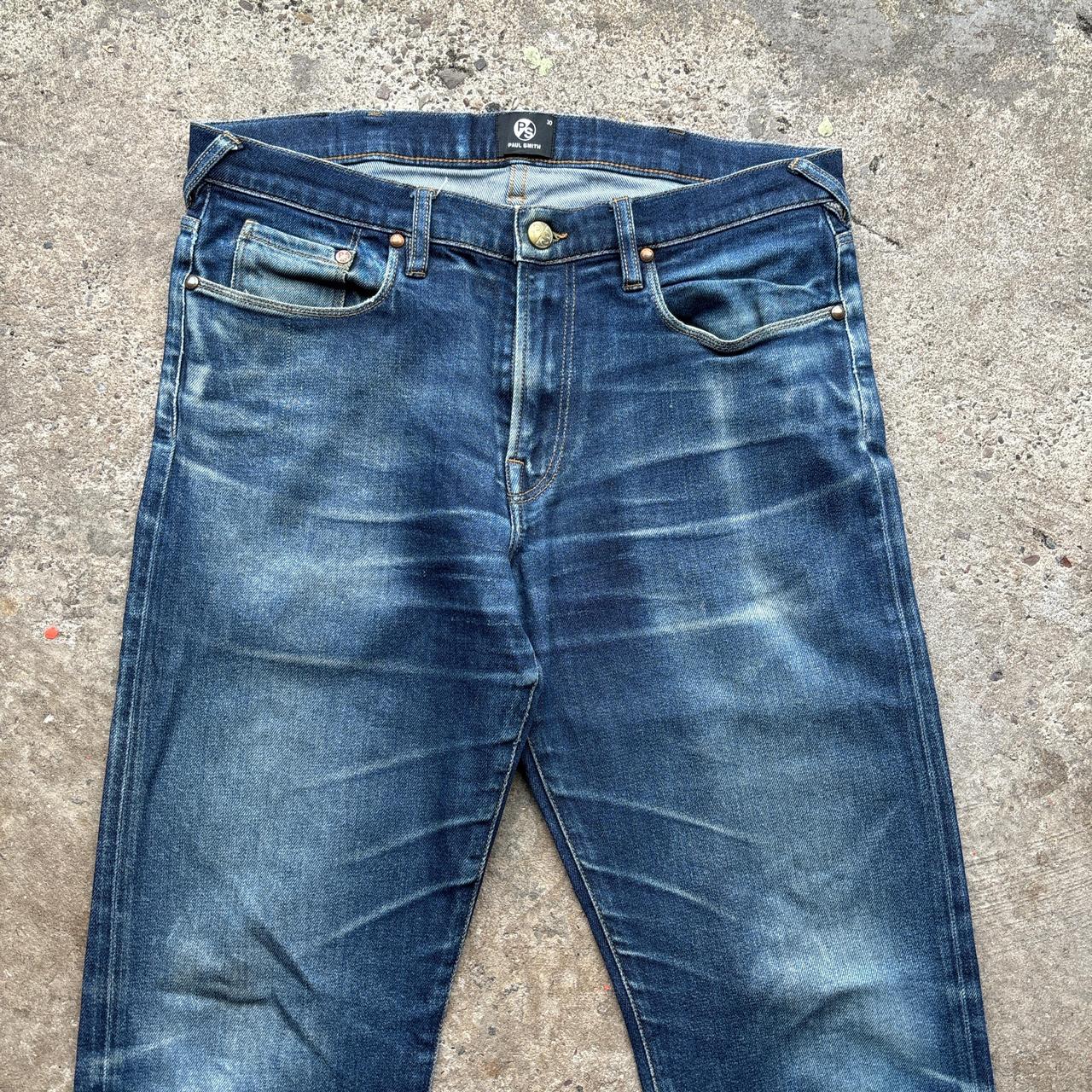 Navy blue Paul Smith straight leg denim jeans - W30