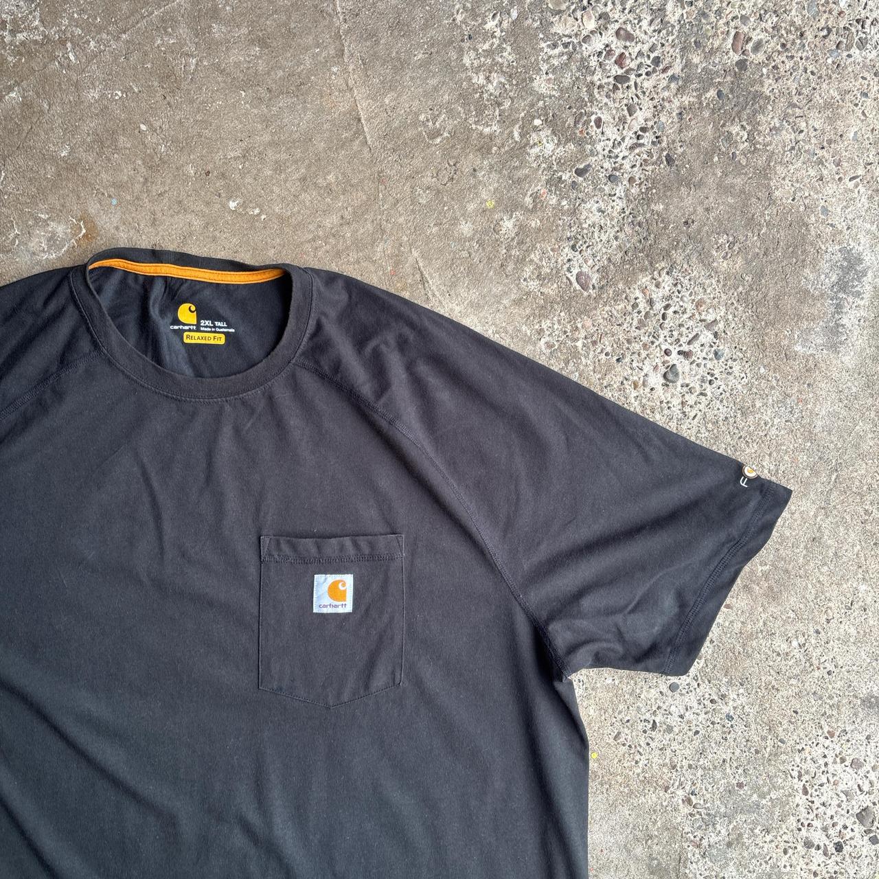 Black Carhartt Pocket T-Shirt - 2XL