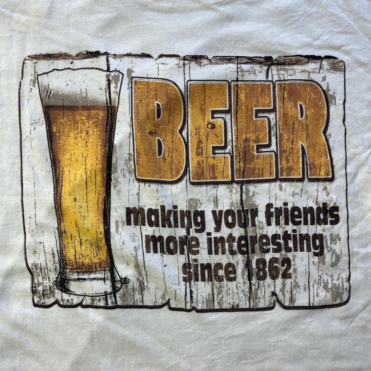 Joe Marlin Beer T-Shirt ‘making your friends more interesting since 1862