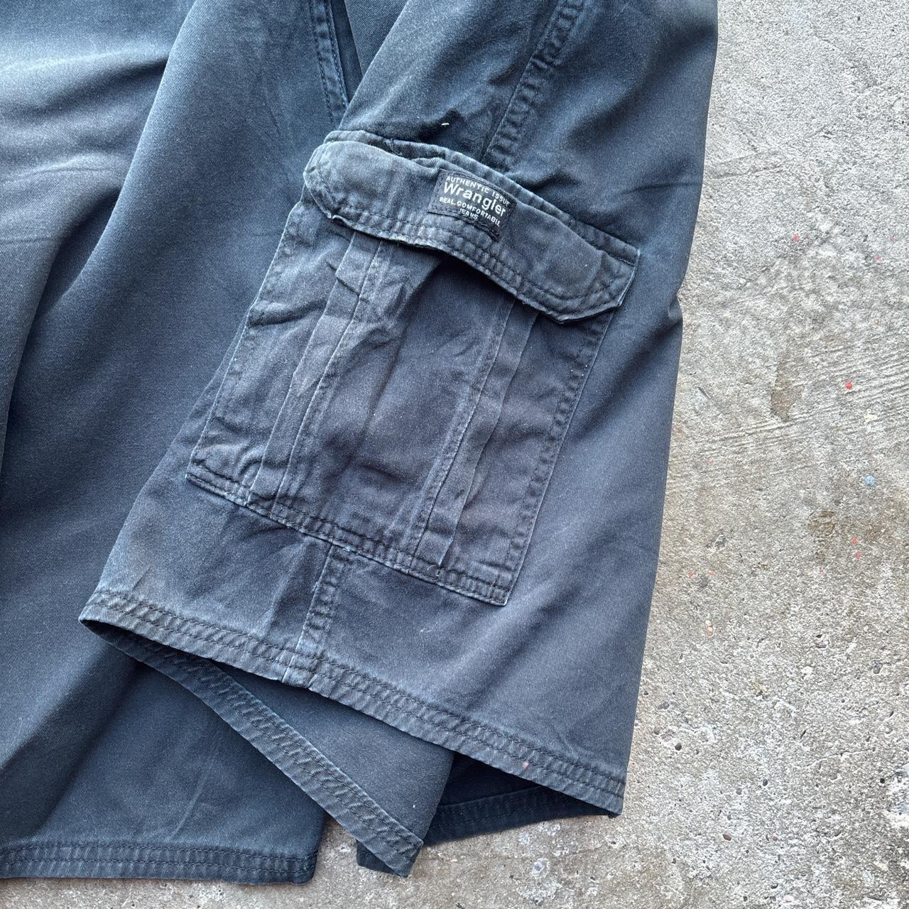 Black Wrangler cargo short