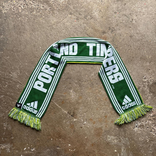 00s Adidas Green Portland Timbers scarf