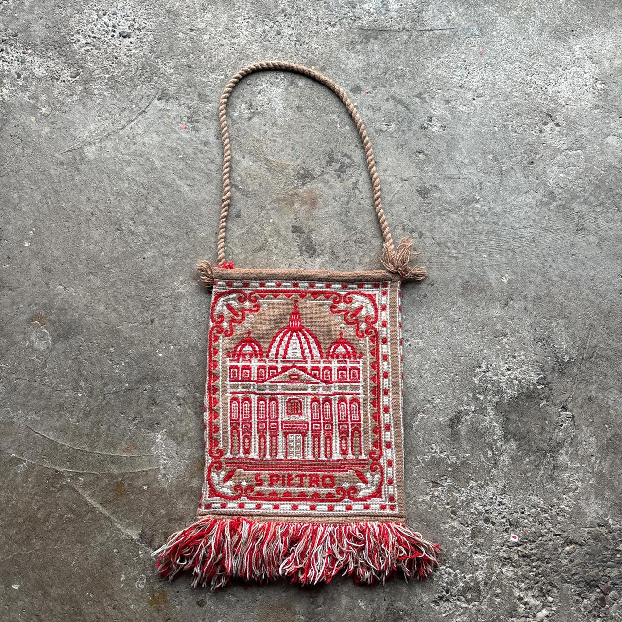 Knitted Roma Tote bag