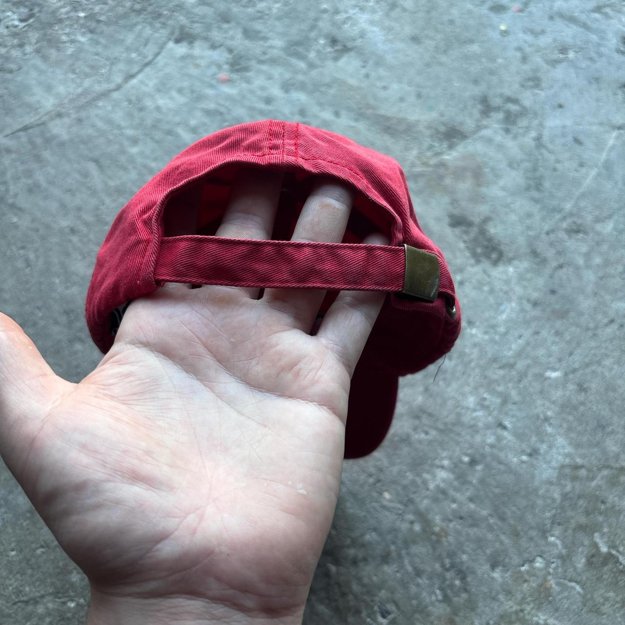 90s Red Texas Tech Cap - OS