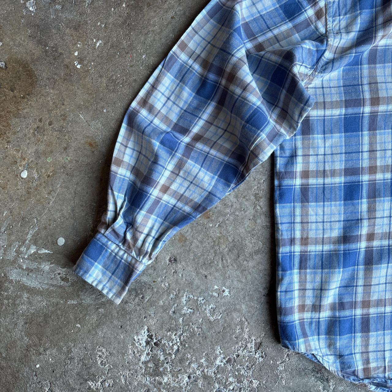 Ben Sherman Blue Checkered Shirt